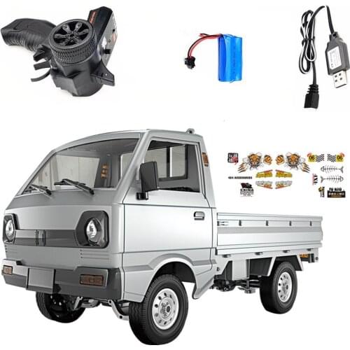 WPL D12 1/10 2.4G 2WD Truck Crawler Off Road Brushed RC Car Vehicle On-road Toys For Kids