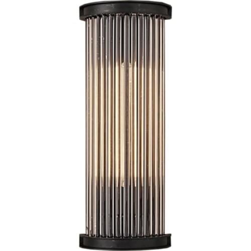 American black Rh crystal bar wall lamps retro bedroom bathroom mirror headlight staircase living room bedside sconces lights