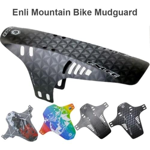 ENLEE Bicycle Fender Dead Fly Mountain Road Bike Mudguard Front Rear Fender Downhill Quick Release Anti-mud Accessories