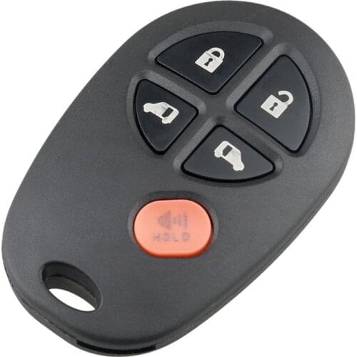 For TOYOTA Sienna 2010-2015 G Chip Key + Remote GQ43VT20T 5 Button 315 MHz