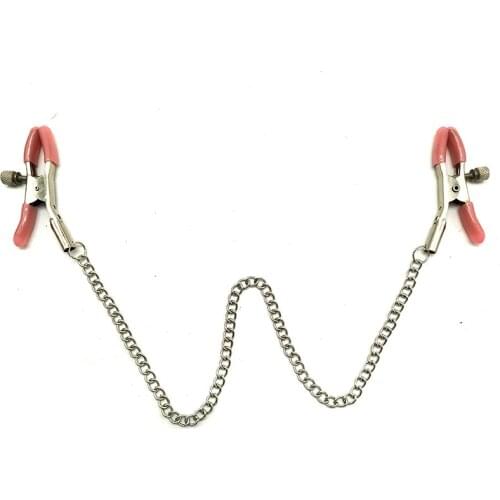 Exotic Accessories Chain Fetish Nipple Clamps Shaking Milk Stimulate For Couple Body Jewelry Accessories