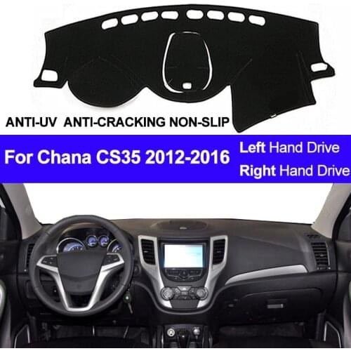Car Dashboard Cover Dash Mat For Chana Changan CS35 2012 2013 2014 2015 2016 Dashmat Pad Carpet Dash Board Sun Shade Car Styling
