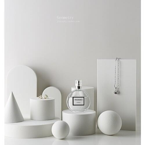 Cube Photo Props INS 3D Ornaments Jewelry Shooting Cosmetics Posing Photography Background Props