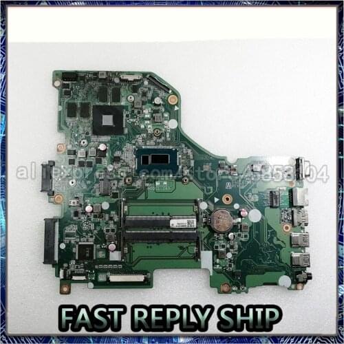 SHELI for ACER Aspire E5-573G Laptop Motherboard DA0ZRTMB6D0 I3-4005U DDR3L 100% Fully Tested