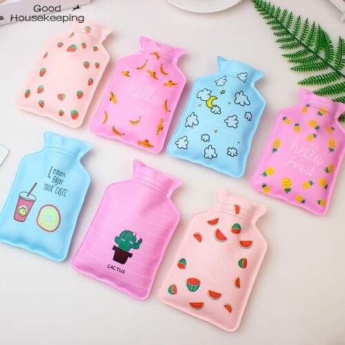 Cartoon Hot Water Bottle Of The Small Fresh Water Injection Explosion-proof Children Mini Portable Hot Water Bag