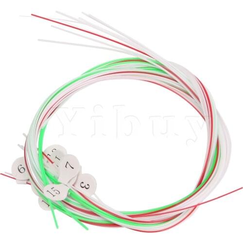 Yibuy 16Pieces Nylon Strings for Lyre Harp String Set Muical Instrument Parts