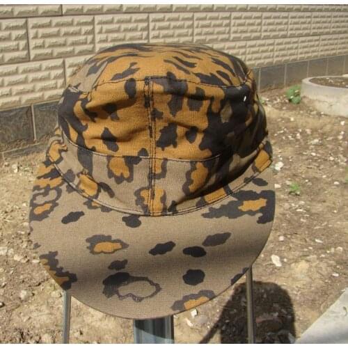 WWII WW2 GERMAN ELITE OAKLEAF A CAMO REVERSIBLE FIELD CAP HAT IN SIZES - World military Store