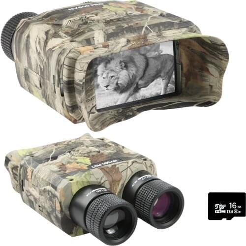 New T-EAGLE 3.5 Inch chargeable IR Digital Night Vision Binoculars Goggles for Complete Darkness Photo Video Shooting Hunting