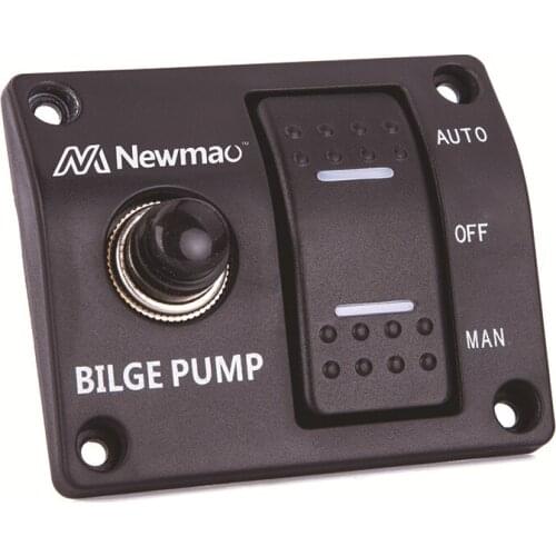 Button switch for yachts and marine submersible pump control bilge pump yacht accessories