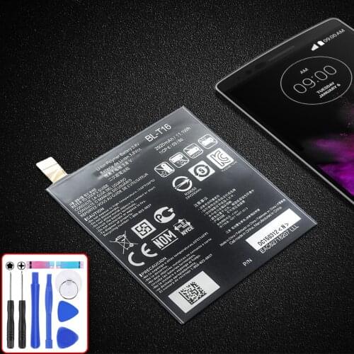 Real Object Tested BL-T16 3000mAh Mobile Battery For LG G Flex 2 Vu 4 Vu4 H950 H955 H959 BL T16