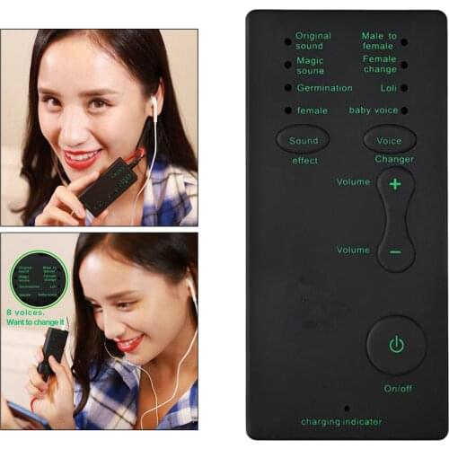 Voice Changer Device Portable Sound Effects Machine for Online Chatting