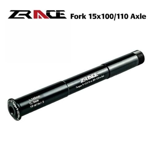 ZRACE MTB fork QR15x100 / QR15x110 Thru Axle Lever Accessories for ROCKSHOX / FOX 35g, 15x100 15x110 QR15 15*100 15*110