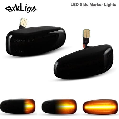 2Pcs Dynamic LED Turn Signal Light Side Marker Repeater Lamp For Mercedes Benz W901 W902 W414 W638 R170 R171 W208 W210 W124 CLK