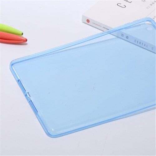 For iPad 10.5 2019 Case, Shockproof Transparent Soft TPU Silicone Back Cover for iPad Air 3 2019 10.2 Air 1 Air 2 9.7 inch Case