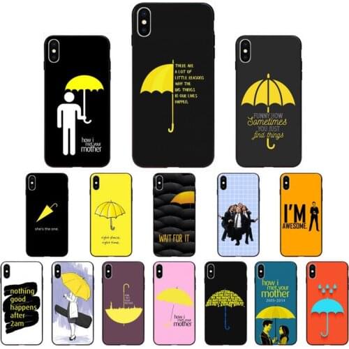 FHNBLJ how I met your mother himym quotes Phone Case for iphone 11 Pro Max X XS MAX 6 6s 7 8 Plus 5 5S 5SE XR SE2020