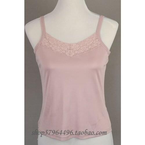 Both sides of the summer womens silk spaghetti strap vest mulberry silk knitted double faced silk basic vest