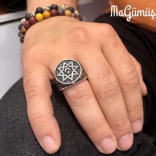 Payitaht AbdülHamid Ring Silver Special Design