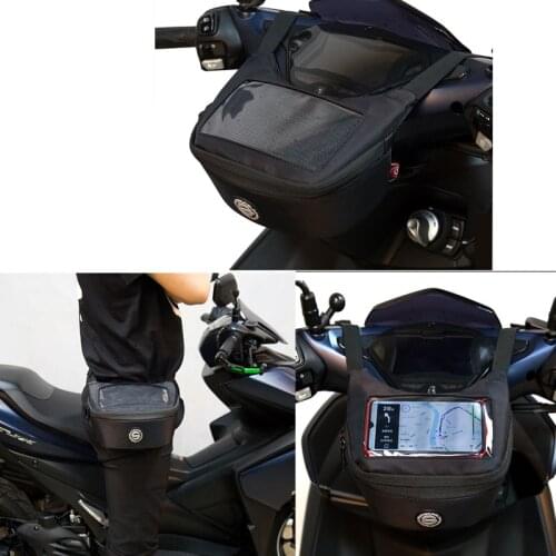 Motorcycle Windscreen Bag Handlebar Bag Fuel Tank Bag Mobile Phone Touch Screen Earphone Bag for xmax300 nmax nvx forza s1000rrr
