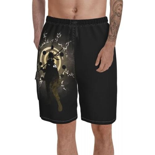 Beach Breathable Quick Dry Funny Vintage Anime Manga Kawaii basketball Akatsuki (2) Male Shorts
