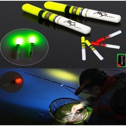 Fishing Float LED Electric Float Fishing Lightstick Light Fishing Tackle Luminous Float+CR322 Battery Float Stick Night Fishing