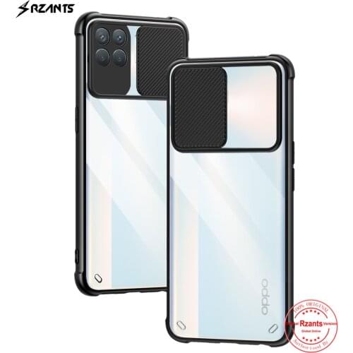 Rzants For OPPO A93 A94 Case Lens Protection Camera Strong Protective Slim Airbag Transparent Thin Cover