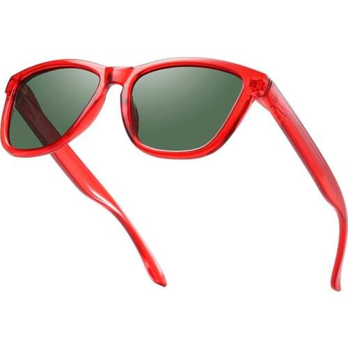 Vazrobe Women Sunglasses Polarized Sun Glasses for Men Female Red White Transparent Fashion Unisex Shades