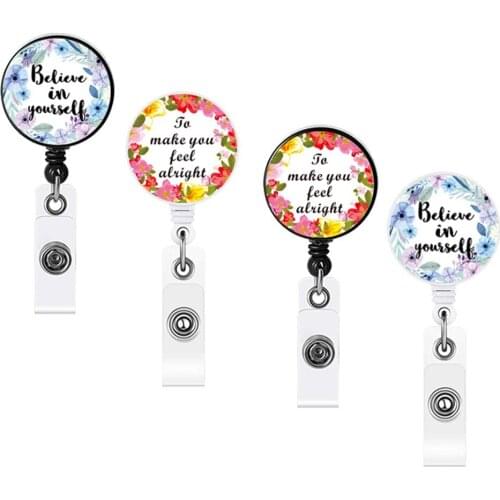 Retractable Badge Reel,belief Badge Holder With Alligator Clip,nurse Badge Clip For Id Card Holders,doctor Student,name Card