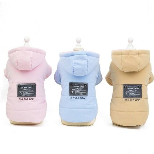 Snowsuit for Dog Winter Dog Cotton-Padded Jacket Coat Warm Jumpsuit Clothes