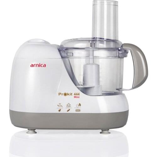 21030 444 Mini Food Processor-White Slicer-grater Shredder knife Dough mixing