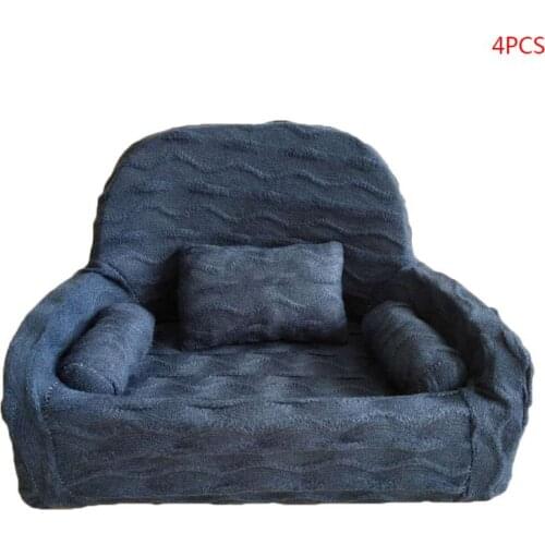 4 Pcs/set Newborn Photography Props Baby Posing Sofa Pillow Set Chair Decoration P31B