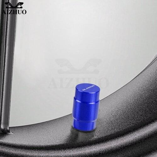 For Suzuki Gladius 650 SFV650 GLADIUS 2009-2015 2010 2011 CNC Aluminum Motorcycle Wheel Tire Valve Stem Caps Airtight Covers