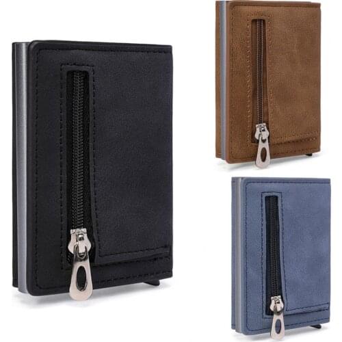 80% Dropshipping!!Slim Purse Wear Resistant Large Capacity Faux Leather Mens Fashion Mini Purse Supplies for Shopping