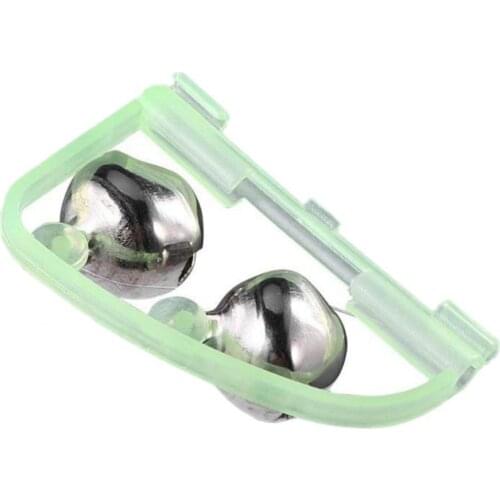 80% Hot Sale 5Pcs Fluorescent Glow in Dark 2 Bells Alarm Fishing Rod Alert Tool Accessories Fishing Accessories