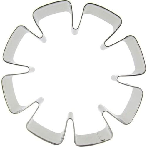 Snowflake Puzzle shape cookie cutting molds, baking tools, cake decorating soft candy tools