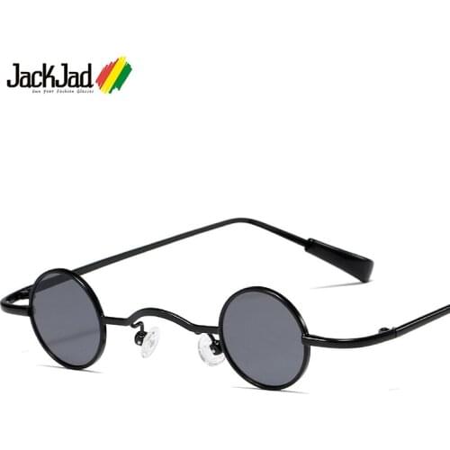 JackJad 2020 Classic Vintage Gothic Vampire Style Sunglasses Small Mini SteamPunk Brand Design Sun Glasses Oculos De Sol 806656