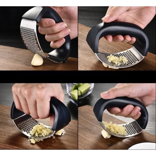 Kitchen Accessories Stainless Steel Garlic Presses Chopping Garlic Tools Food Chopper Garlic Mincer Fruit Tools Kitchen Gadgets