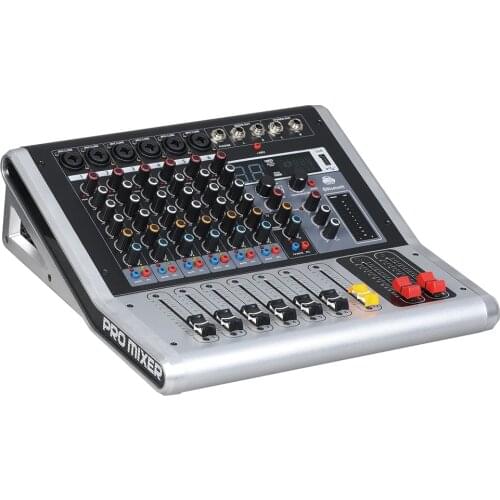 Mixing console recorder 48 V phantom power monitor AUX effect path 4-8 channel audio mixer USB 99 DSP effects KAi