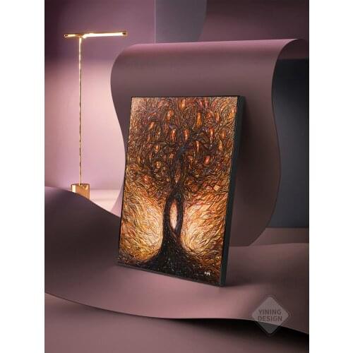 Wall Art Gold Tree Of Life Poster Canvas Painting Abstract Pictures For Living Room Home Decoration Posters And Prints No Frame