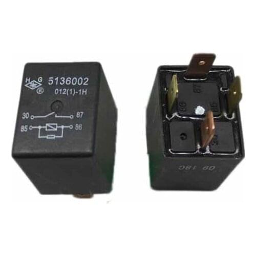 HOT NEW 5136002-012(1)-1H 5136002 012(1) 1H 5136002012(1)1H 12V relay Automobile relay 12VDC DC12V 12V 4PIN