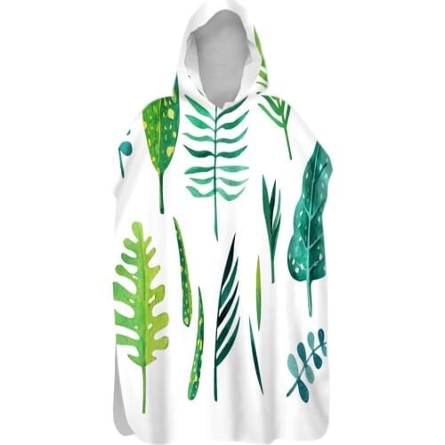 Leaves and fruit Beach Bath Towel Kids & Adults Quick Drying Microfiber Swim Pool Wholesale Drop Shipping