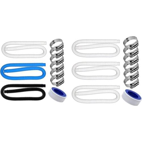 Swimming Pool Replacement Hose,1.25 Inch Diameter 59 Inch Long Filter Pump Hose,For Above Ground And Inground Pools