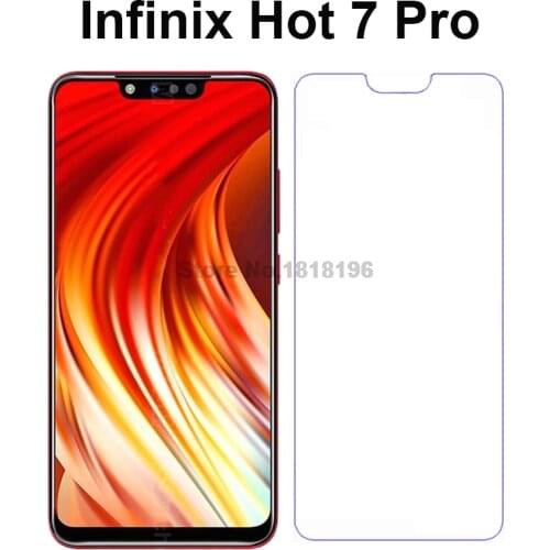 Tempered Glass for Infinix Hot 7 Pro 6.2" Screen Protector Explosion-proof Smartphone Film for Infinix Hot 7 Pro 7Pro Case Glass