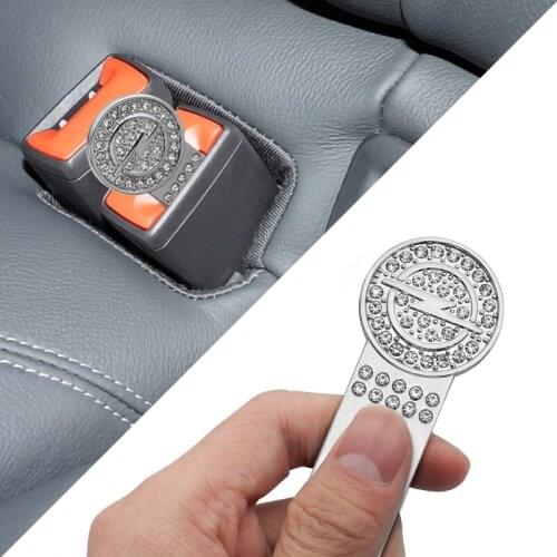 1/2pc Car Safety Belt Buckle Clip Seat Belt Plug for Opel Astra j Insignia Astra g Corsa Zafira b Mokka Vivaro Meriv Accessories