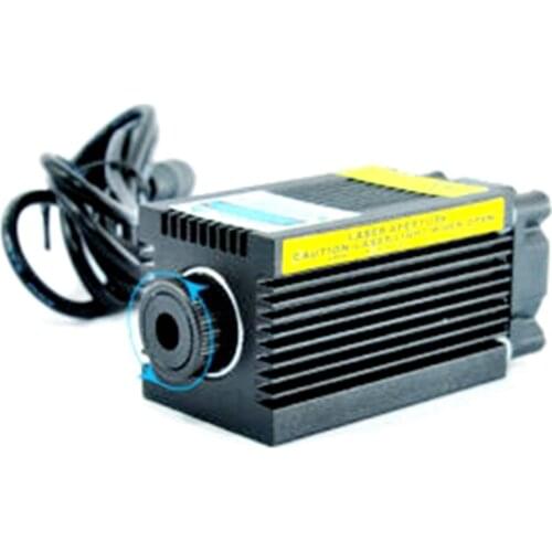 450nm 1000mw Pure blue 1W high-brightness high-power transmitter 450nm blue laser head, marking and engraving laser light