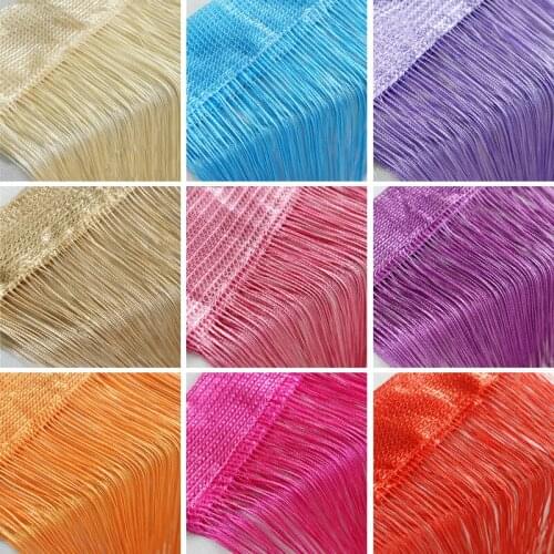 300x300CM Thread Curtains Screen Ribbon String Divider Blind for Living Room Door Wall Window Panel Tassel Curtain