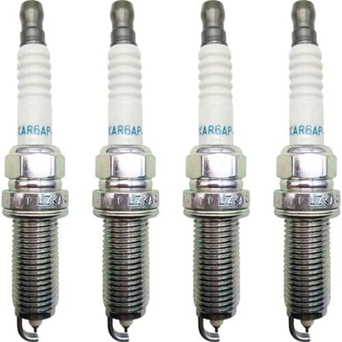 4pcs LZKAR6AP-11 6643 Platinum Spark Plug For Nissan X-Trail Lafesta Micra Qashqai March Cube Note NV200 LZKAR6AP11-6643