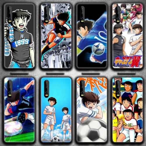 Captain Tsubasa Ozora Genzo Football Phone Case for Huawei P20 P30 P40 lite E Pro Mate 40 30 20 Pro P Smart 2020