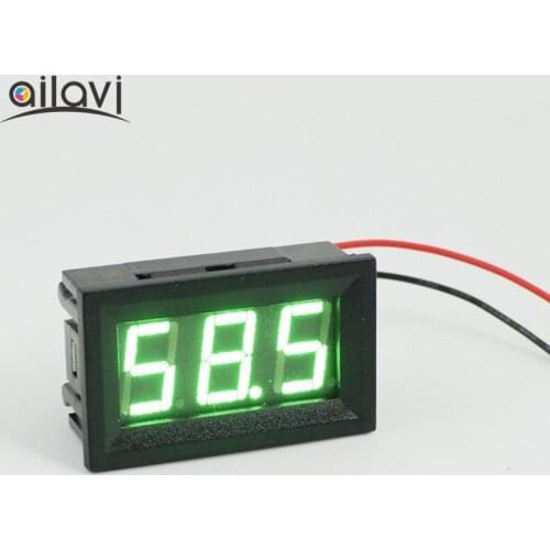 DC4.5-150V Green LED Digital Battery Tester Suitable For motorcycle/Car Power Supply Monitor Voltage Measurement