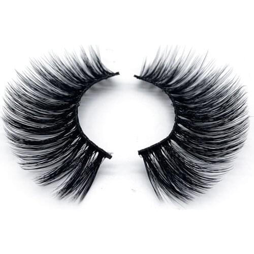 Flash girl SD17 long false eyelashes 100% Handmade 3D Faux Mink Lashes custom private label