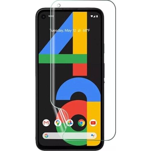 Hydrogel Film For Google Pixel 5a 5 4 3 3A XL 3XL 3 Full Cover Film For Google Pixel 4A 4g 5g Screen Protector Film